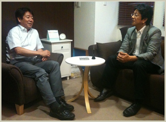 道幸俊也氏、向後カウンセラー対談